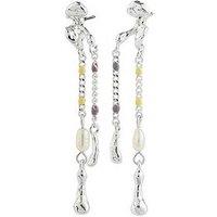 Pilgrim Reggie Earrings Silver-Plated