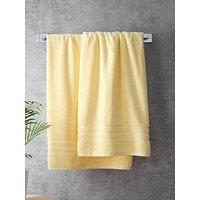 Catherine Lansfield Zero Twist Bath Sheet Pair