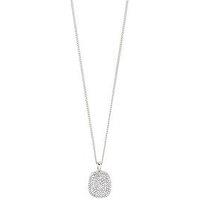 Pilgrim Ember Necklace Silver-Plated