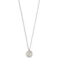 Pilgrim Air Necklace Silver-Plated