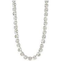 Pilgrim Fire Necklace Silver-Plated