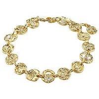 Pilgrim Fire Bracelet Gold-Plated
