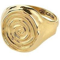 Pilgrim Air Ring Gold-Plated