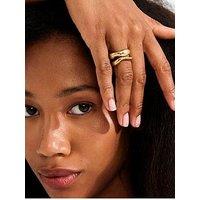 Pilgrim Callaway Rings 2-In-1 Set, Gold-Plated