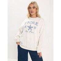 Yours Curve Etoile Sweatshirt