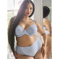 Sculptresse Sophia Dusky Blue Plunge Bra - Dusky Blue