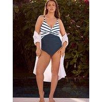 Yours Curve Longline Slub Shirt