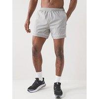 Gym King Mens Core Piped Training Shorts - Grey