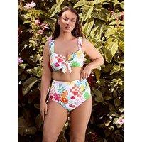 Yours Curve Dolce Vita V-Wire Bikini Top