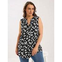 Yours Curve Sleeveless Blouse