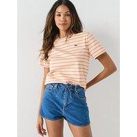 Lacoste Denim Bermuda Shorts - Blue