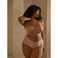 Sculptresse Dana Hazel Strapless Bra - Brown