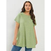 Yours Curve Soft Touch Rib Swing Top