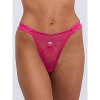 Boux Avenue Valentines Thong 4Pk Gift Box - Pink Mix