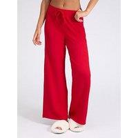 Boux Avenue Rib Modal Pant - Red