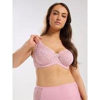 Yours Curve Swirl Lace Underwire Bra