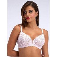 Boux Avenue Carmel Lace Plunge Bra - Blush