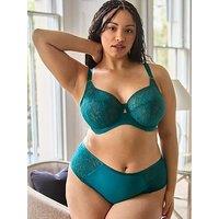 Sculptresse Sophia Teal Blue Deep Brief - Teal Blue