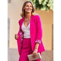 Sosandar Lined Blazer - Pink
