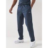 Gym King Mens Fundamental Linear Straight Leg Joggers - Navy