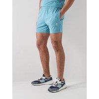 Gym King Mens Pro Jersey 6" Short - Blue