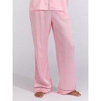 Boux Avenue Luxe Satin Pant - Light Pink