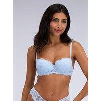 Boux Avenue Emma Balconette Bra - Powder Blue