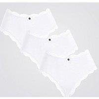 Boux Avenue Tatiana Brazilian Knickers 3 Pack - White