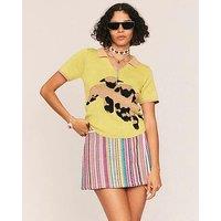 Summery My Little Lamb Intarsia Tee