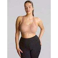 Sculptresse Thrive Dusty Rose Wired Non Padded Sports Bra - Pink