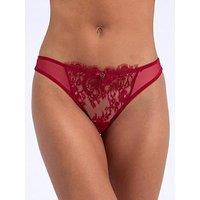 Boux Avenue Carmine Lace Briefs - Pillar Box Red