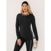 Long Tall Sally Tall Active Piped Long Sleeve Top