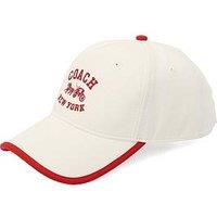 Coach Horse & Carriage Baseball Hat - Cream