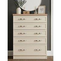 The Very Collection Camberley 5 Graduated Drawer Chest