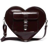 Dr Martens Heart Backpack Backpack Cherry Oxford Rub Off - Red