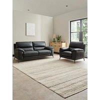 The Very Collection Lesta Leather 3 Seater + Chair