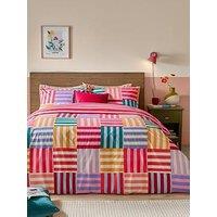 Furn Ana Stripe Duvet Set Multi