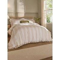Wylder Birdie Stripe Duvet Set Natural