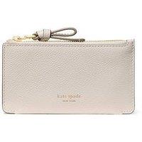 Kate Spade New York Loop Zip Card Case - Cream