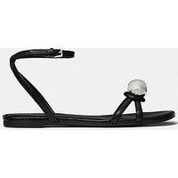 Kate Spade New York Harmony Flat Sandal - Black