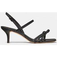 Kate Spade New York Loop Kitten Heel Sandal - Black