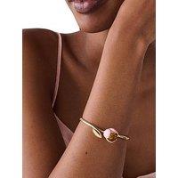 Kate Spade New York Golden Bloom Bangle - Pink