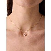 Kate Spade New York Golden Bloom Flower Pendant - Pink
