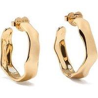 Kate Spade New York Molten Hoops - Gold