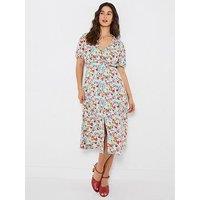 Joe Browns Penelope Floral Midi Tea Dress - Multi