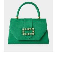Joe Browns In Paris Jewelled Bag - Green