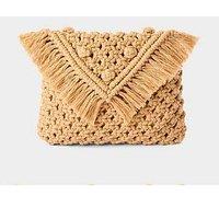Joe Browns Mimi Macrame Cross Body Bag - Brown
