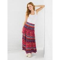 Joe Browns Valentina Maxi Boho Skirt - Pink