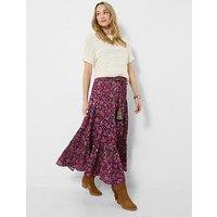 Joe Browns Heidi Tiered Maxi Skirt - Purple