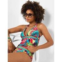 Joe Browns Fixed Straps Swimsuit - Green